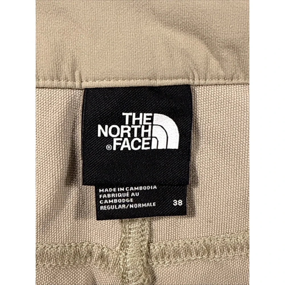 North Face Retrack‎ II Shorts Mens Size 38 Beige Performance Stretch Outdoors